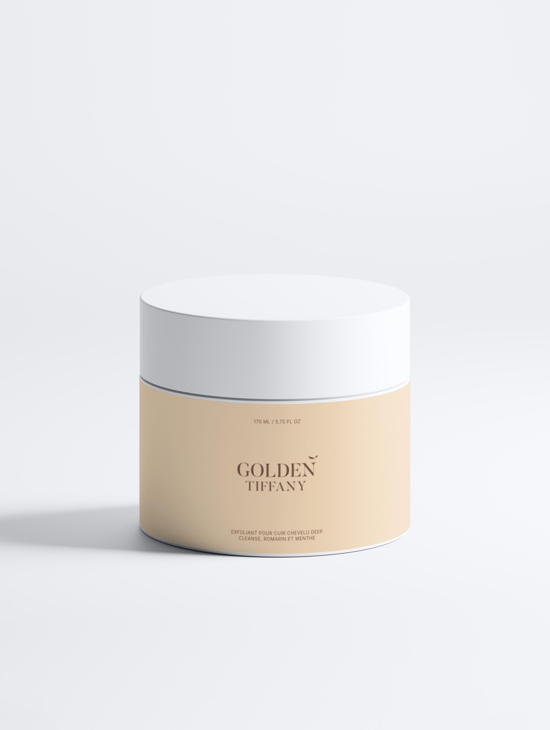 Exfoliant cuir chevelu, romarin et menthe, Golden Tiffany